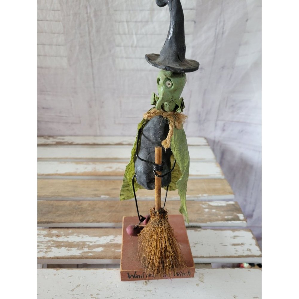 Steampunk‎ witch Halloween Winifred shabby chic home Halloween decor kitchen